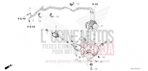ABS MODULATOR CRF1100DN____________ de 2022